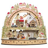 Wooden LED Advent Christmas Calendar Wooden LED Advent Christmas Calendar