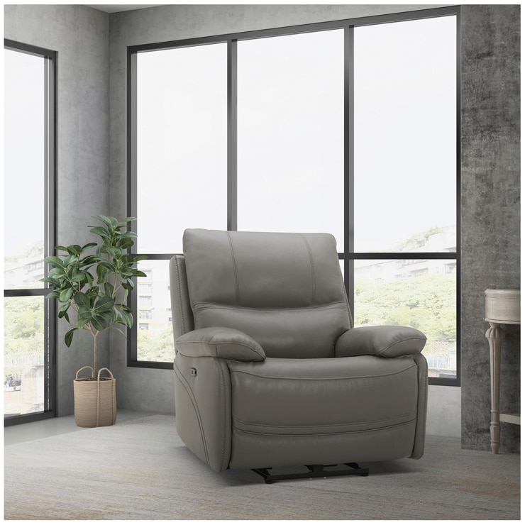 Gilman Creek Furniture Leather Power Recliner | Costco Australia