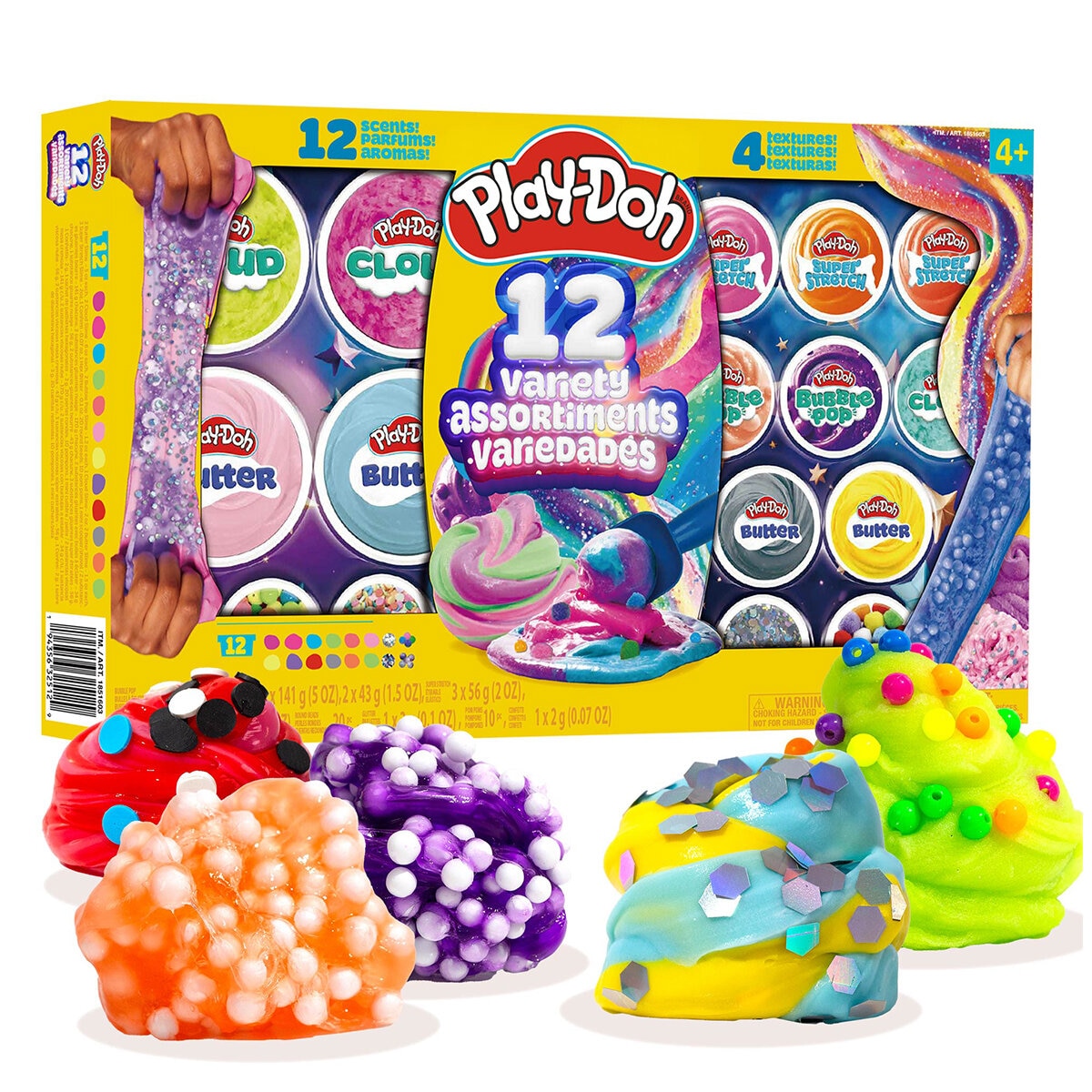 Play-Doh Variety and Air-Dry Clay Assortment