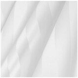 Kingtex 1200TC Egyptian Cotton Sateen Stripe Quilt Cover Set Queen - White