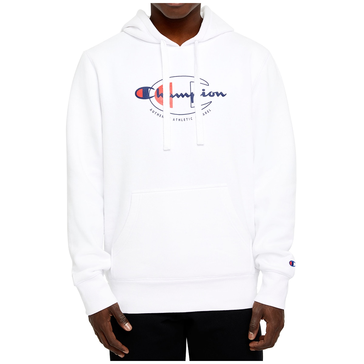 Champion Men's Sporty Hoodie White 