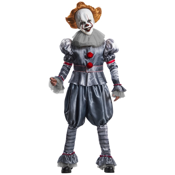Rubies Pennywise 'IT' Collector's Edition Adult Halloween Costume ...