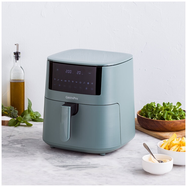 Greenpan Bistro 7.2L Airfryer CC009006-001 Smokey Sky Blue Greenpan Bistro 7.2L Airfryer CC009006-001 Smokey Sky Blue