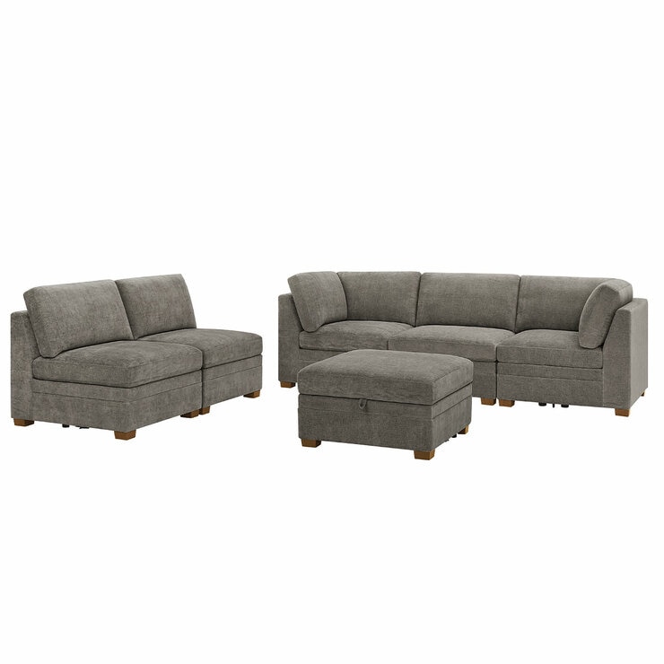 Thomasville 6PC Fabric Modular Sectional - start from no. 17 onwards/