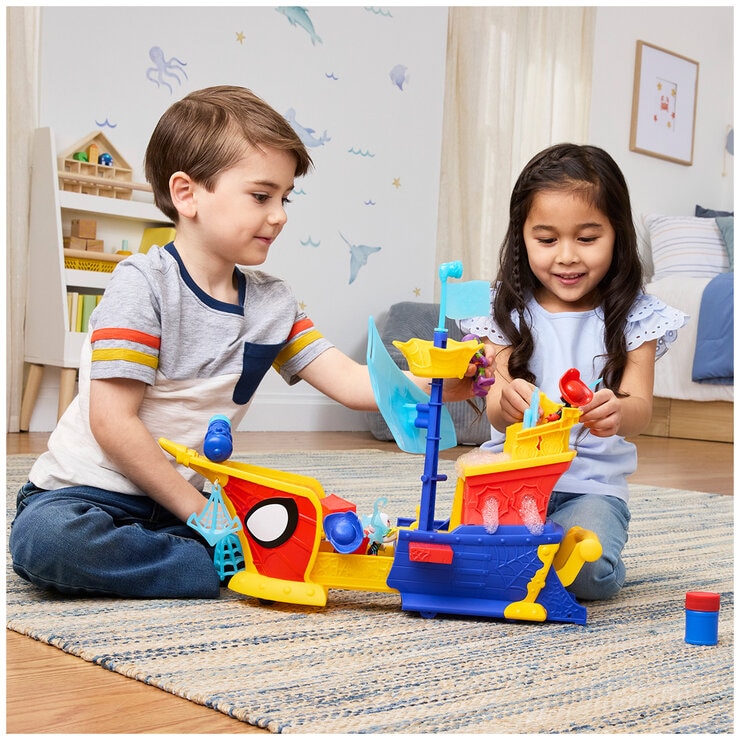 Marvel Spidey and his Amazing Friends Water-Webs Pirate Ship