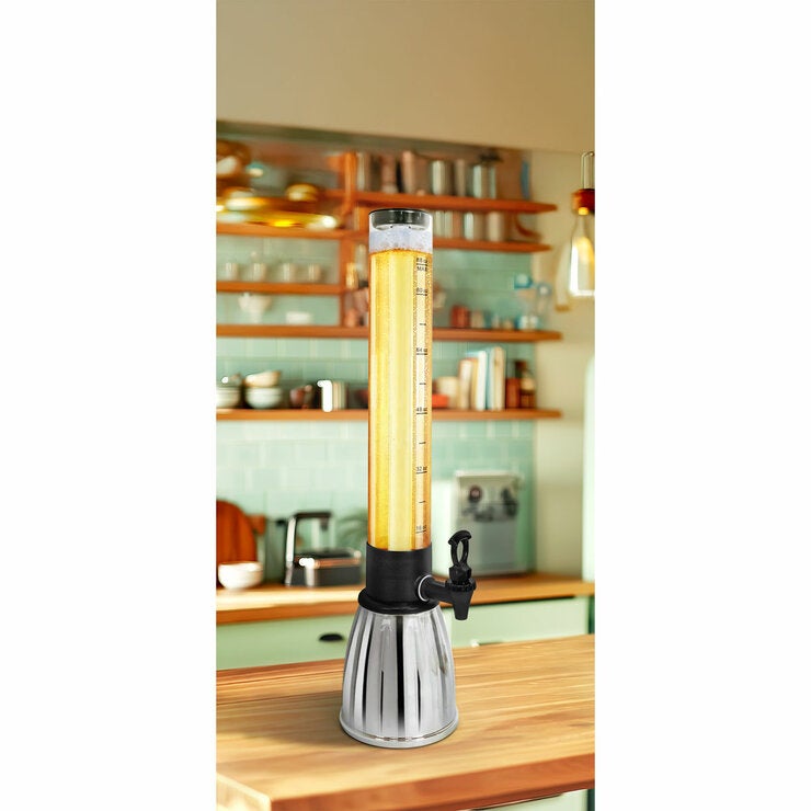 Mesa Beverage Tower With Removable Ice Tube 2.6L Mesa Beverage Tower With Removable Ice Tube 2.6L