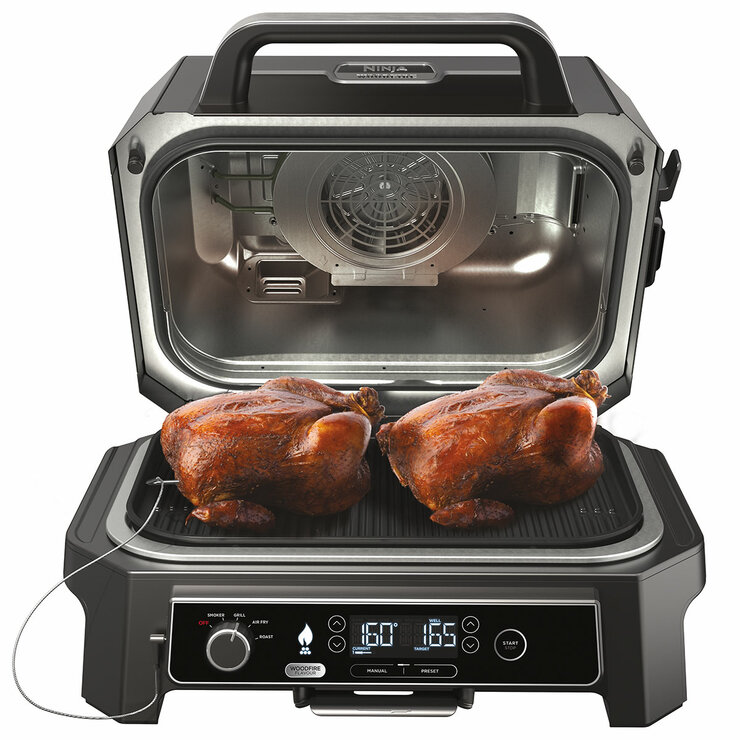 Ninja Woodfire Pro XL Outdoor Electric BBQ Grill & Smoker OG850