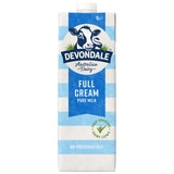 Devondale Long Life Full Cream Milk 10 x 1L