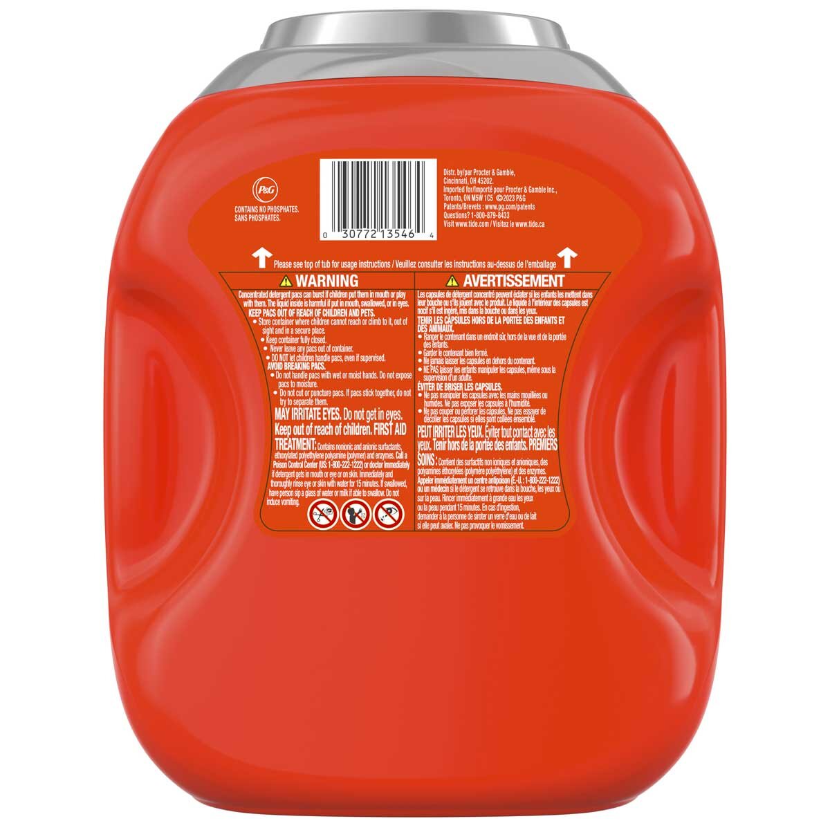 Tide Ultra Oxi Detergent Pods 104 Count