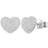 18KT White Gold 0.80ctw Diamond Earrings