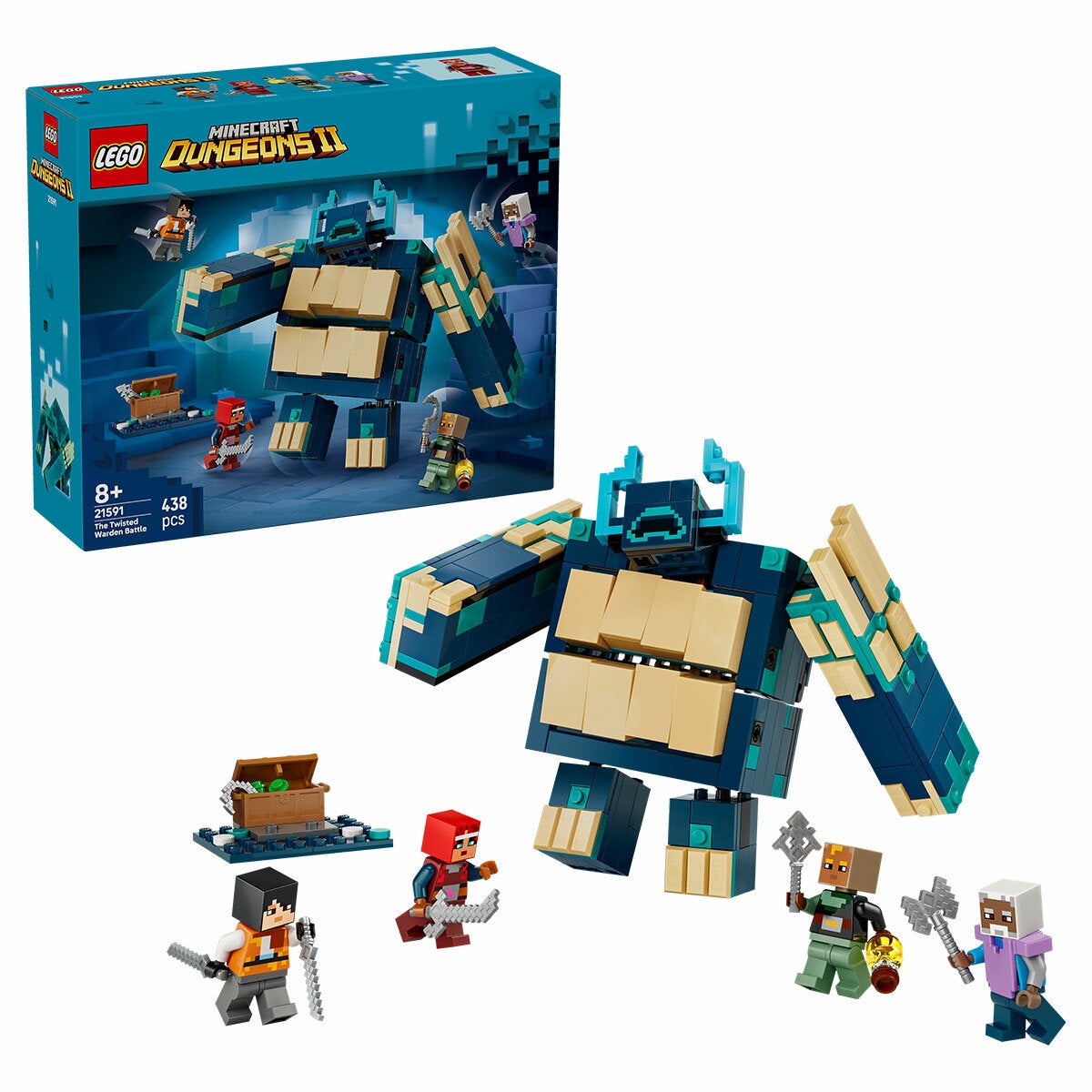 LEGO Minecraft The Twisted Warden Battle 21591