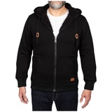 Buffalo Sherpa Hoodie - Black