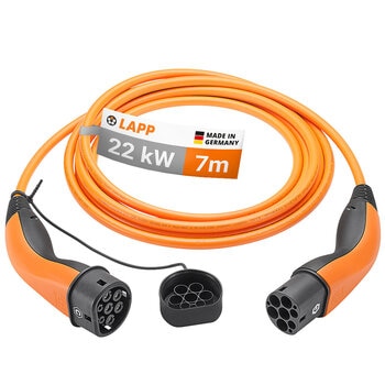 LAPP EV Charge Cable Type 2 (22kW-3P-32A) 7M