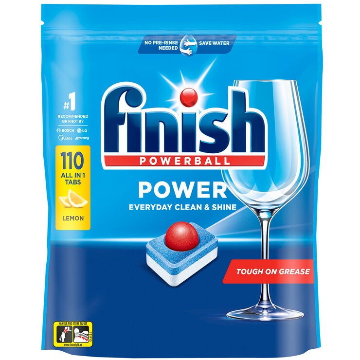 Finish All In One Power 100's Lemon Sparkle 110 Pac Finish All In One Power 100's Lemon Sparkle 110 Pac