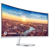 Samsung 34 Inch 2K QHD Ultra-Wide Curved QLED Monitor LC34J791WTEXXY