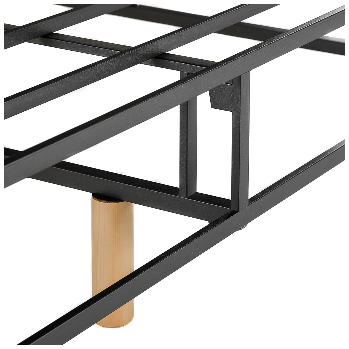 Quick Snap Mattress Base King Navy (Zinus)