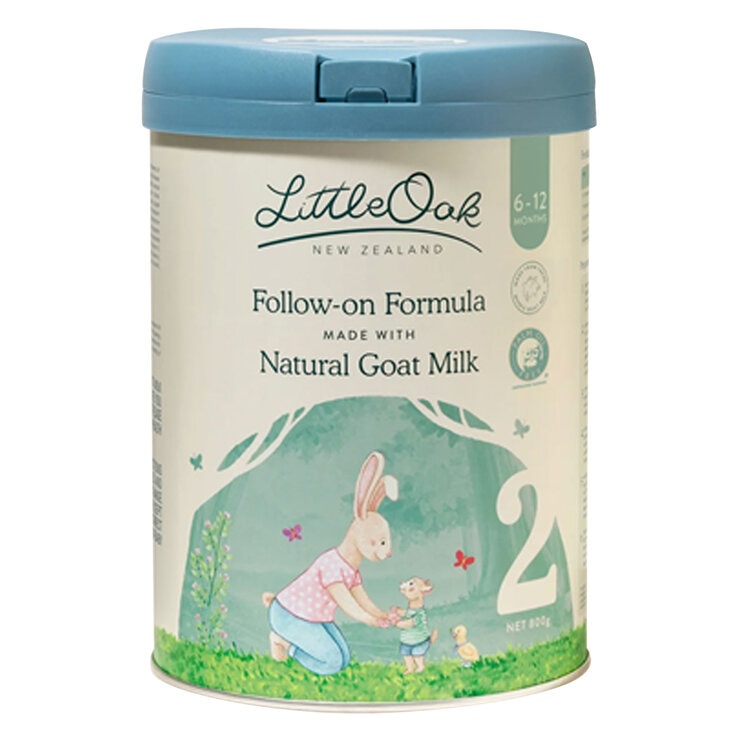 LittleOak Natural Goat Milk Toddler Formula Stage 2 6 x 800g