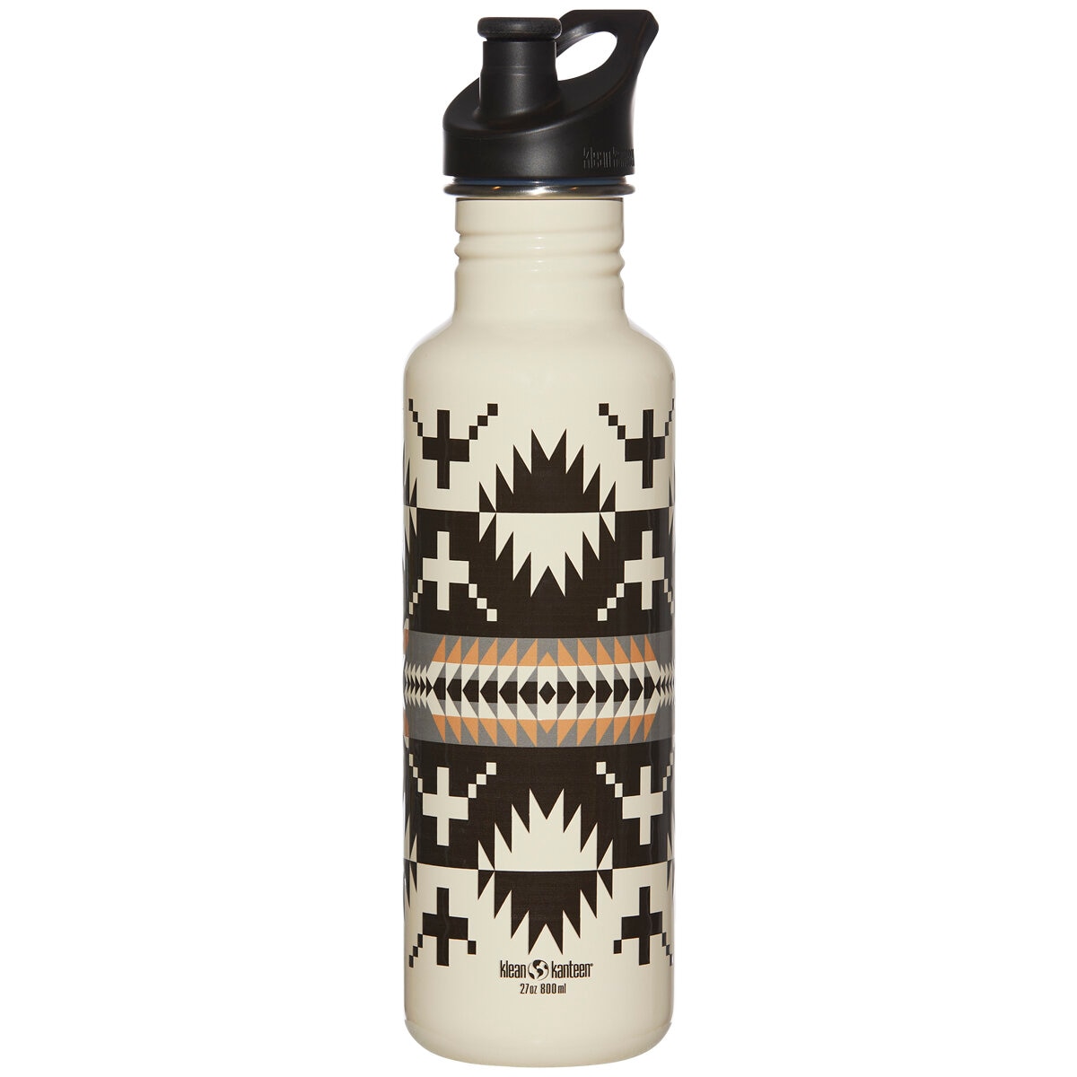 Pendleton x Klean Kanteen Water Bottle White Black