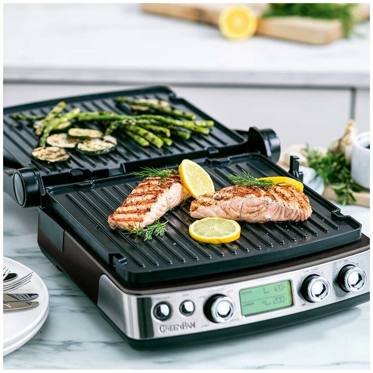 GreenPan Contact Grill Matt Black CC006848-003 GreenPan Contact Grill Matt Black CC006848-003