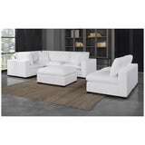 Thomasville Lowell 8 Piece Modular Fabric Sectional