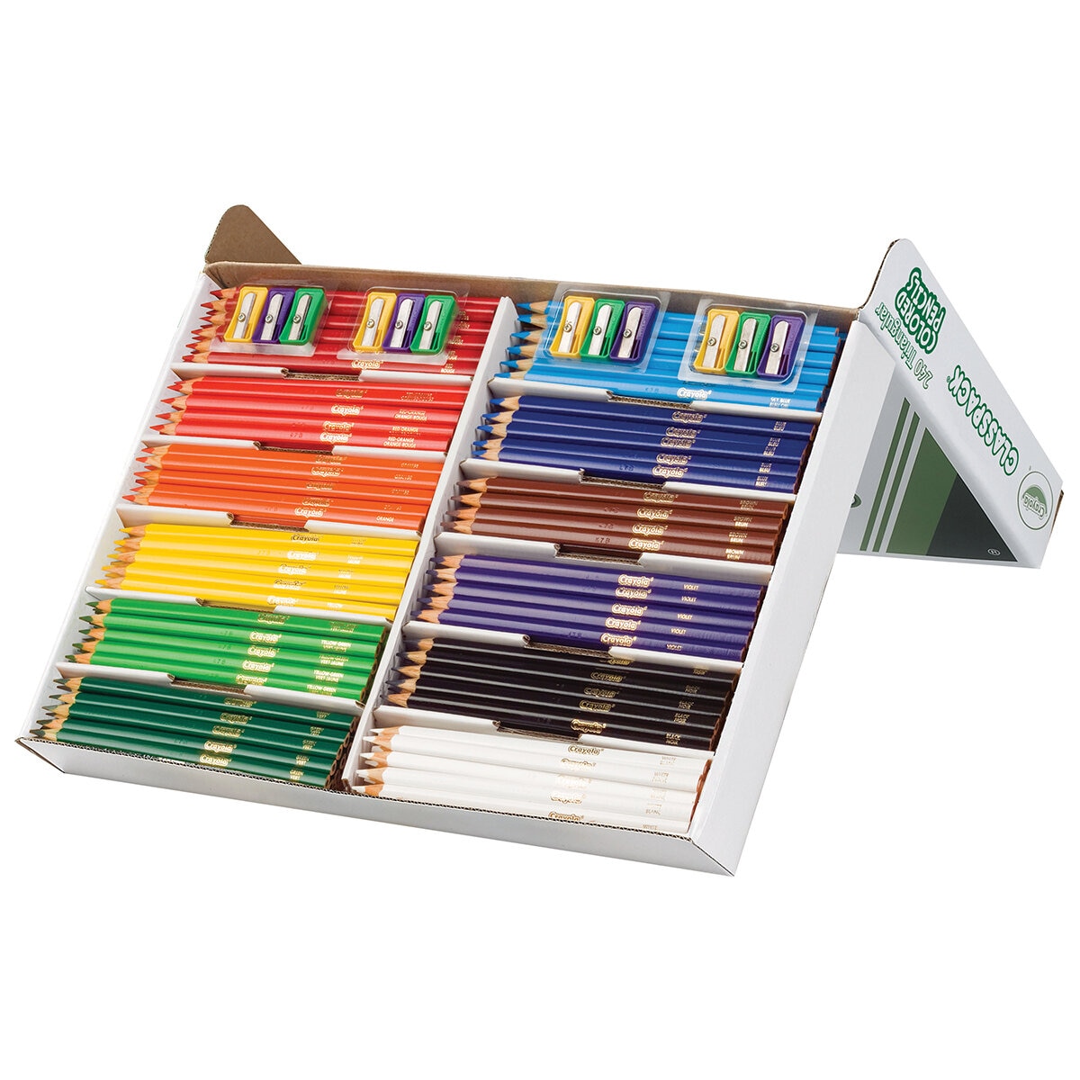 Crayola Triangular 240 Pieces Coloured Pencil 12 Colours