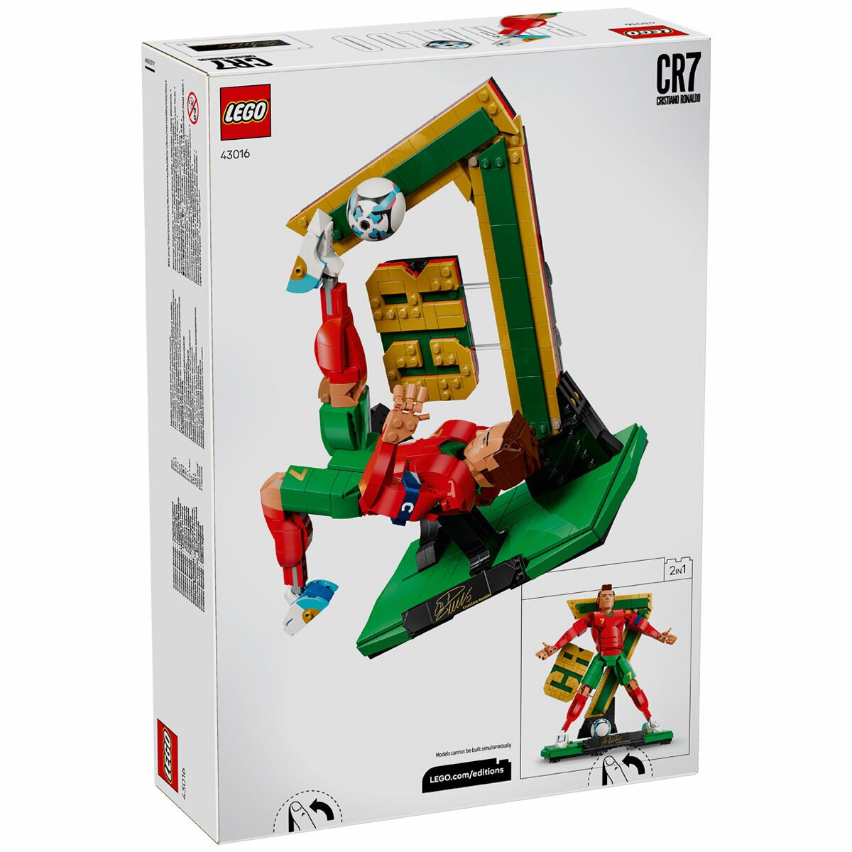 LEGO Editions  Cristiano Ronaldo 43016