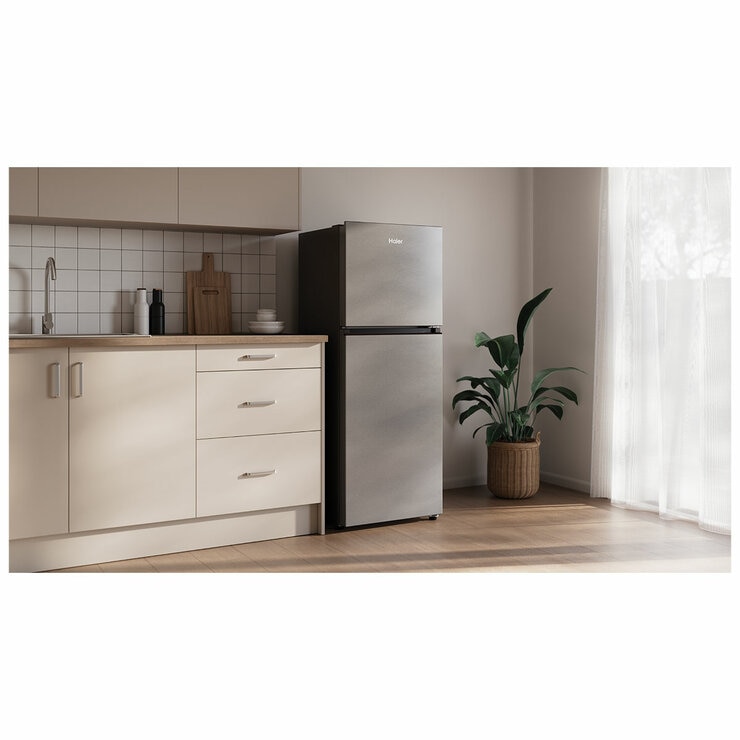 Haier 208L 300 Series Refrigerator Top Freezer Satina HRF210TS Haier 208L 300 Series Refrigerator Top Freezer Satina HRF210TS