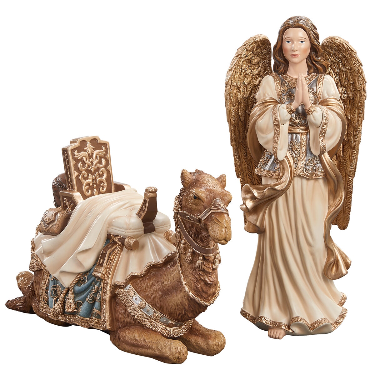 Kirkland Signature Hand-Painted Nativity Set 13 Piece
