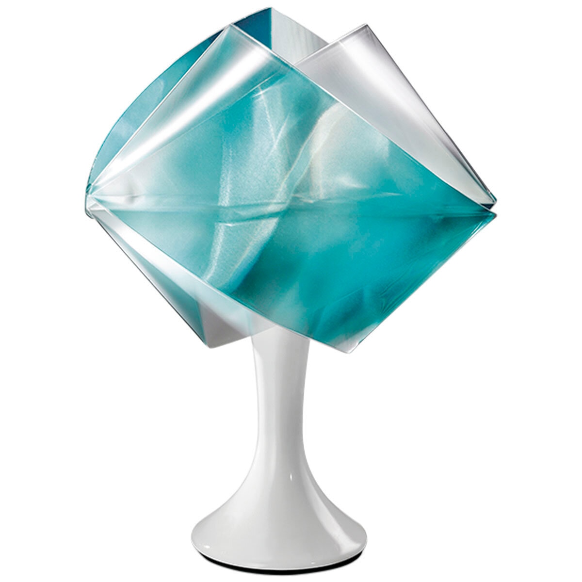 Slamp Gemmy Table Lamp Prisma Emeralds Blue