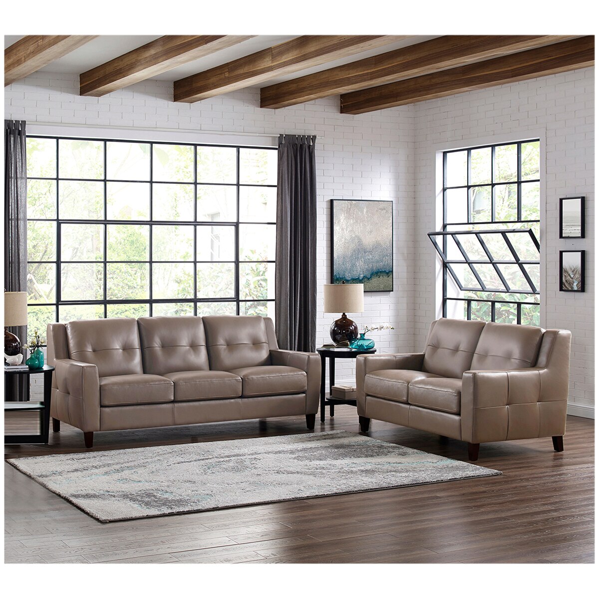 Prospera Home Antonia Sofa Chair Brown