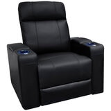 Valencia Piacenza Home Theatre Single Recliner Black