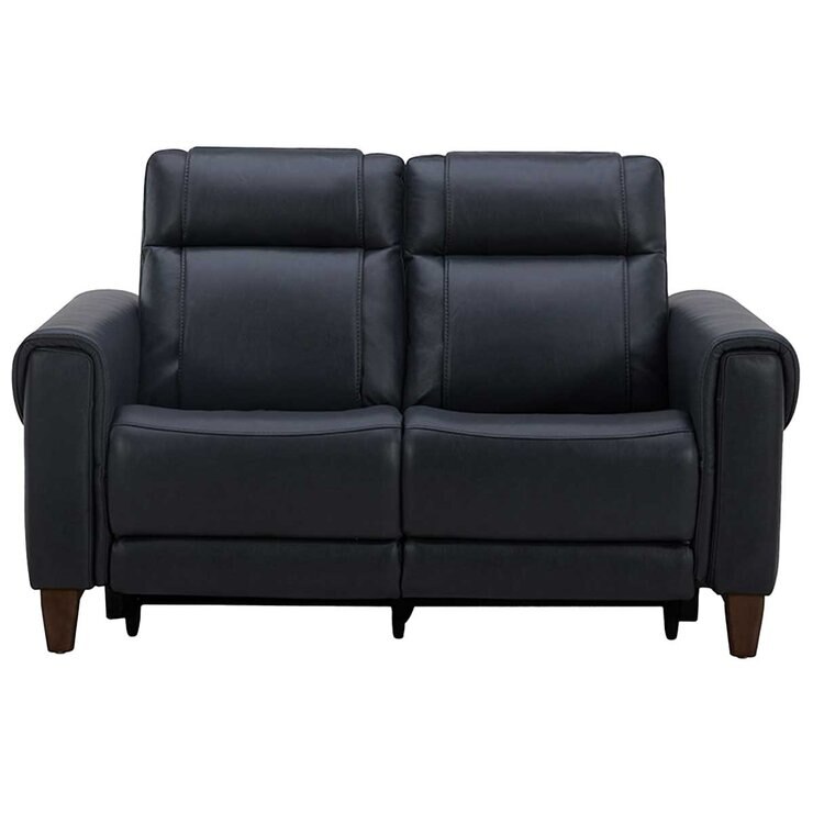 Aiden & Ivy Leather Power Reclining Loveseat