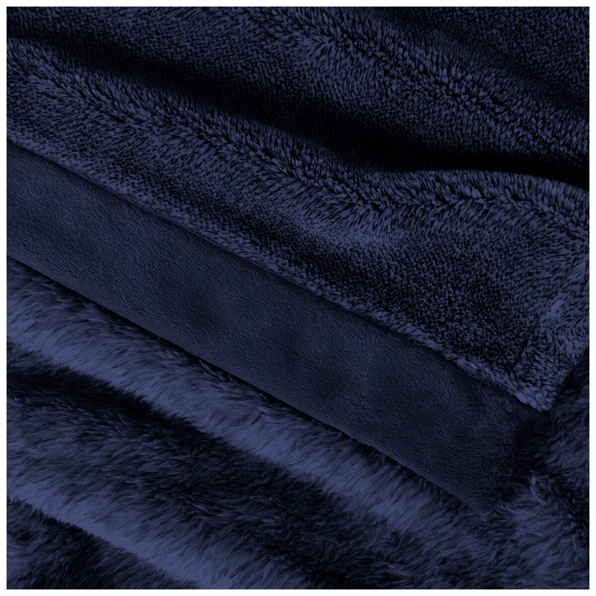 Kirkland Signature Plush Blanket Queen Dress Blue