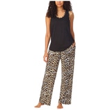 Betsey Johnson 3 Piece PJ Set - Black