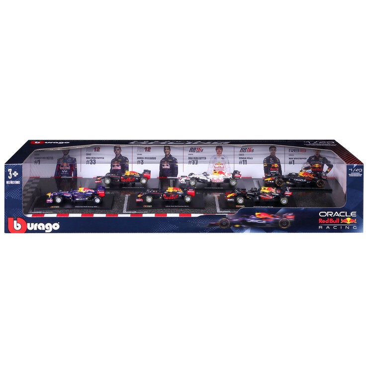 Maisto 143 Formula One Racing Cars 6 Pack RedBull Maisto 143 Formula One Racing Cars 6 Pack RedBull