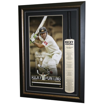 Icons of Sport Ricky Ponting Signed Print