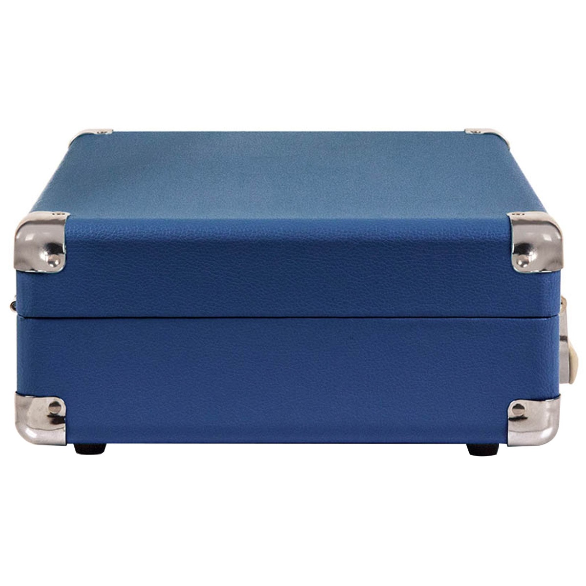 Crosley Cruiser Deluxe Portable Turntable - Blue + Free Record Storage Crate