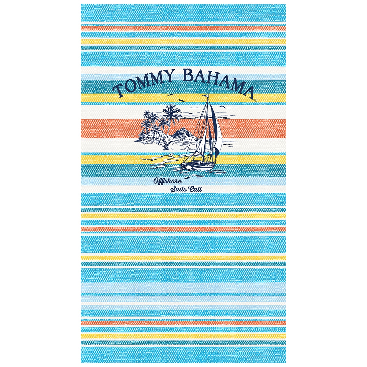 Tommy Bahama Beach Towel Off To Shore Stripe