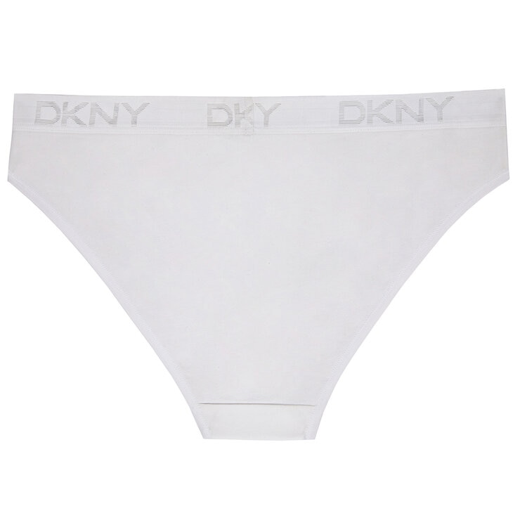 DKNY Women's Bikini Brief 4 Pack Extra Large