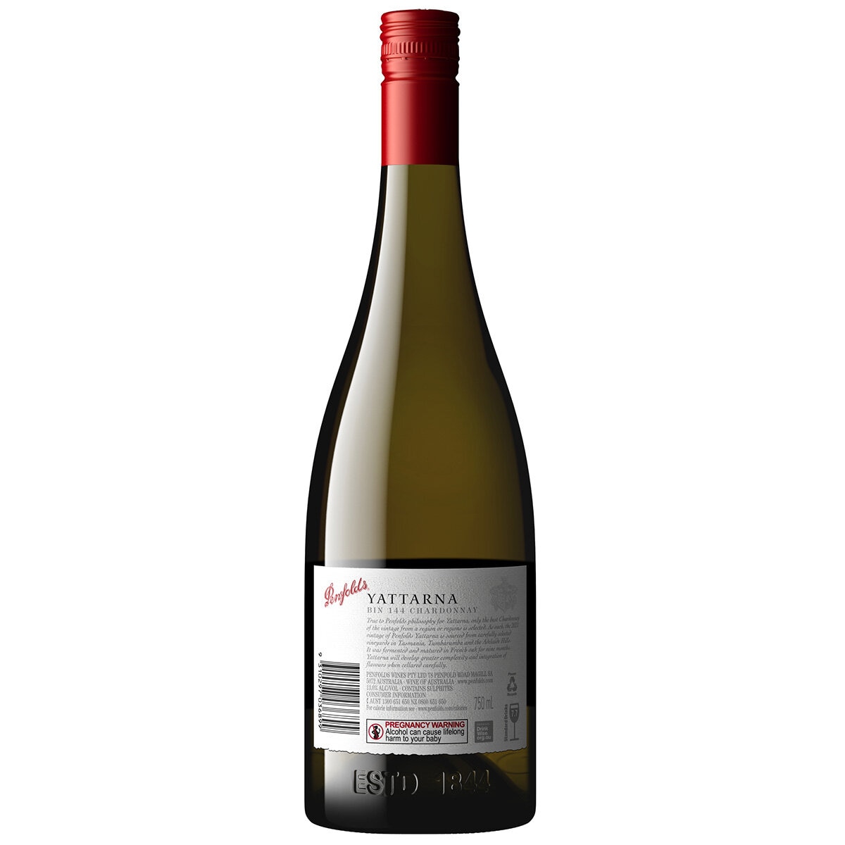 Penfolds Yattarna Bin 144 Chardonnay 2021 750ml