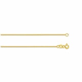 18KT Yellow Gold Diamond Cut Curb Chain 3.2g