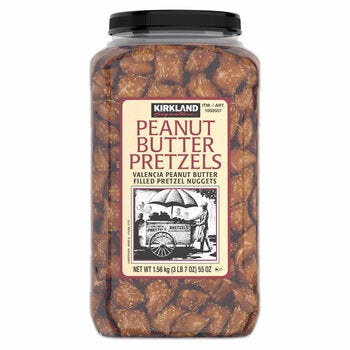 Kirkland Signature Peanut Butter Pretzels 1.56kg