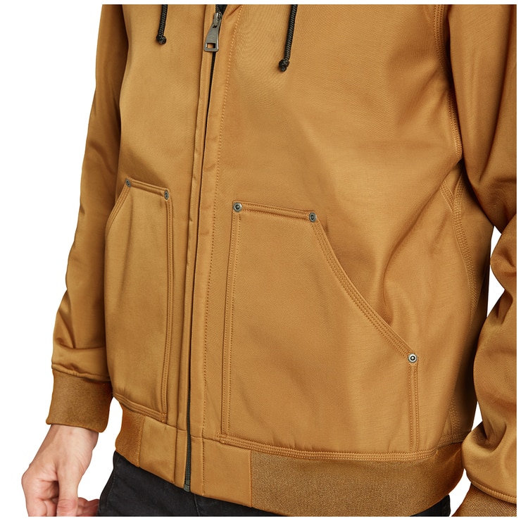 Kirkland Signature Heavy Duty Hoodie - Golden Brown