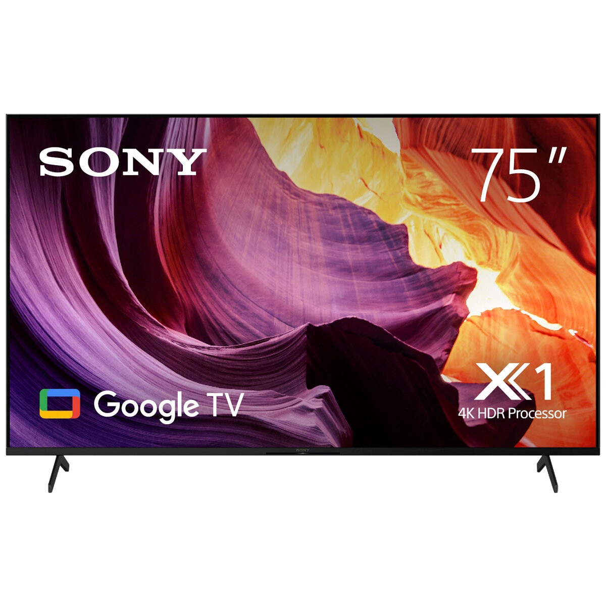 Sony 75 Inch X80K BRAVIA LED 4K UHD HDR 100Hz Google TV KD75X80K