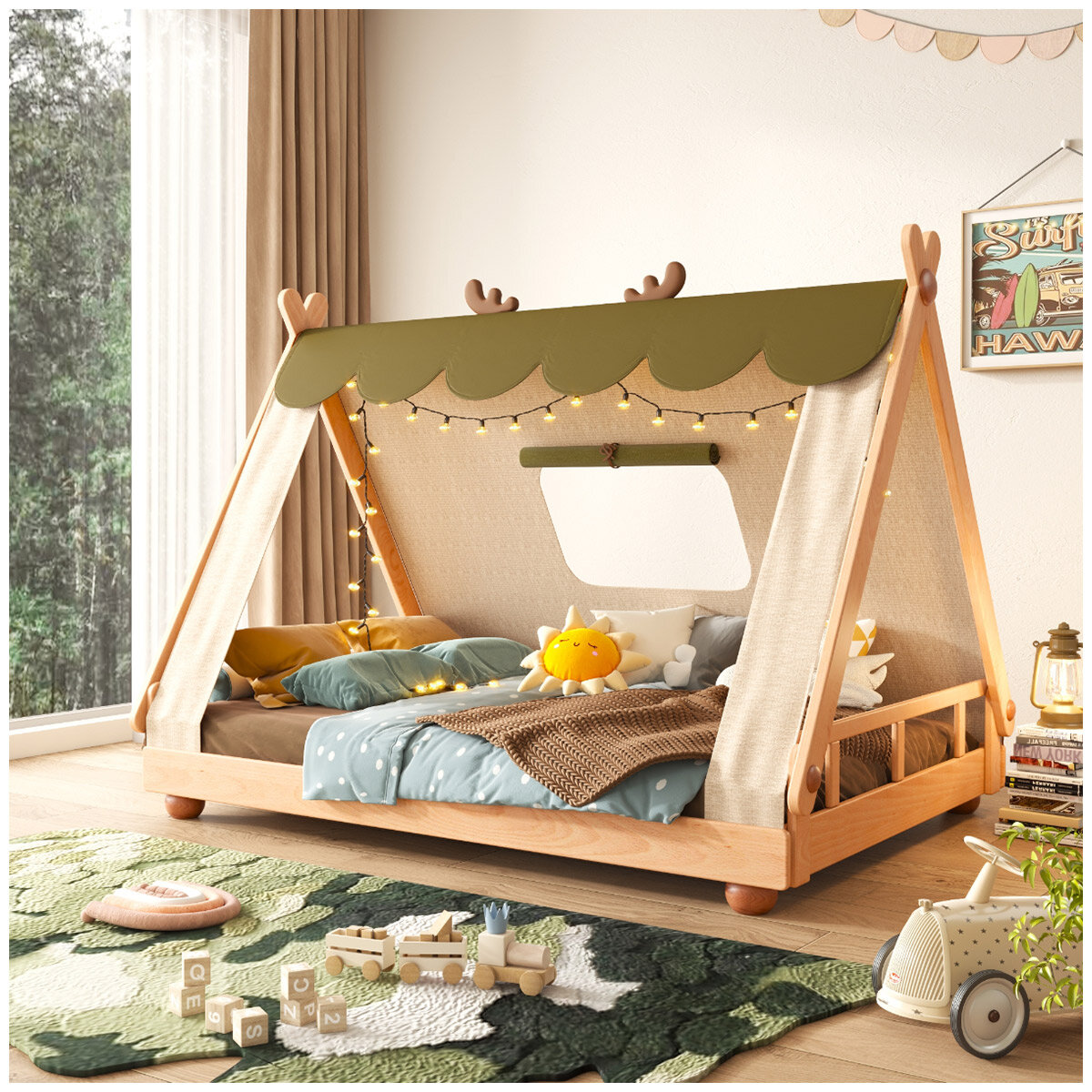 Cubby House Bed