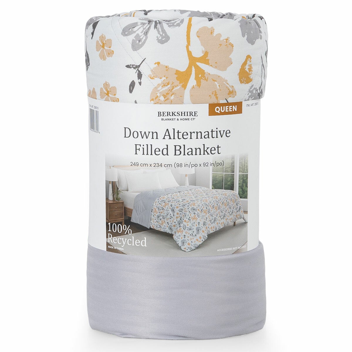 Berkshire Down Alternative Filled Blanket Queen Berkshire Down Alternative Filled Blanket Queen