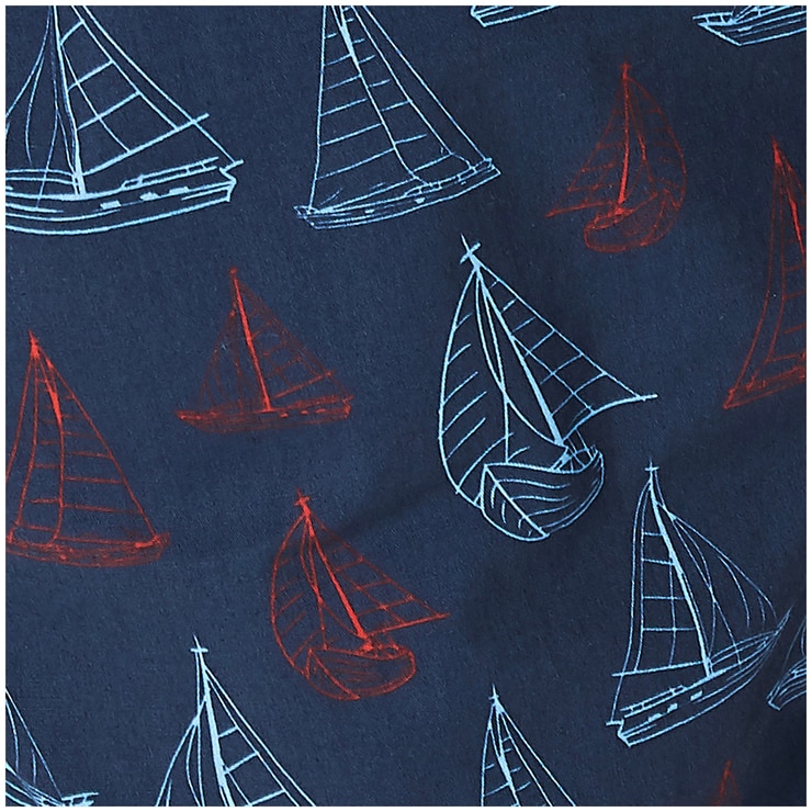 Coast Men's Sleep Set Summer - Navy Boat Coast Men's Sleep Set Summer - Navy Boat