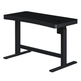 Tresanti Black Adjustable Height Desk with Wireless Charging