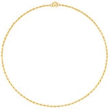 ABC Bullion 24KT Yellow Gold Paper Clip Chain