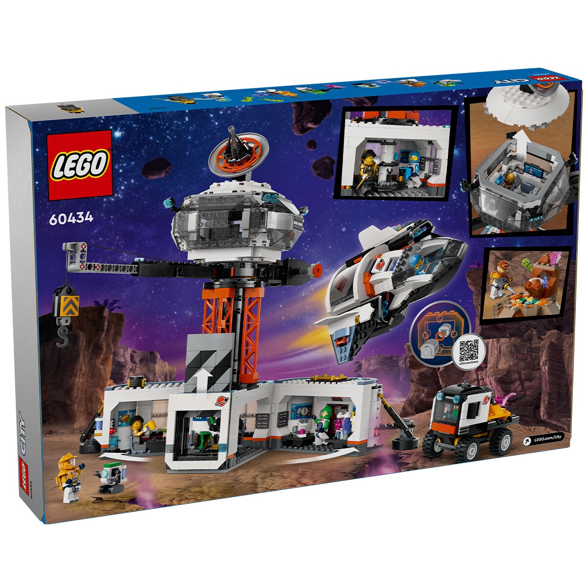 LEGO City Space Base and Rocket Launchpad 60434